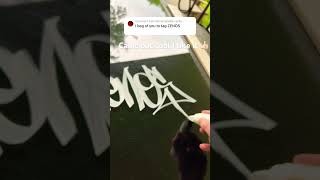 How to graffiti tag - ✍🏻 ZENOS #graffiti #tags