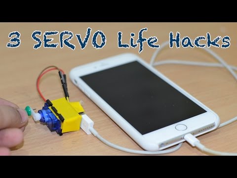 3 Amazing Things YOU Can Make From SERVO | Life Hacks