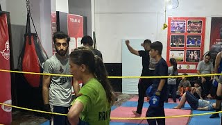 Live Session Sparring and Padwork (Boxing & Kickboxing) | Team AJ (Part-2)