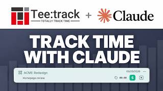 Track Time with Claude | Teetrack Setup, Timers & Reports