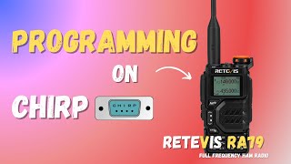 How to Use Your RETEVIS RA79 Programming on Chirp? | Ham Radio