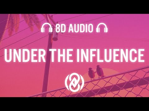 Chris Brown - Under The Influence (Lyrics) | 8D Audio 🎧