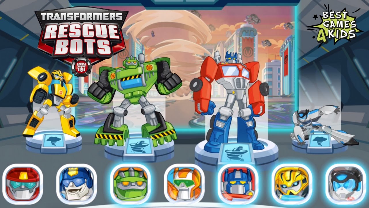Transformers Rescue Bots Disaster Dash Hero Run 13 All