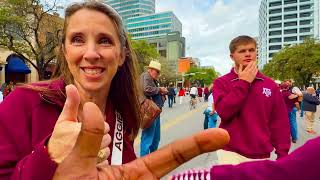 TEXAS A&M AGGIES vs UT LONGHORNS COLLEGE FOOTBALL SHOWDOWN 