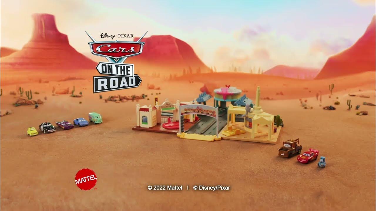 Disney Pixar Cars On The Road Radiator Springs Tour Playset 