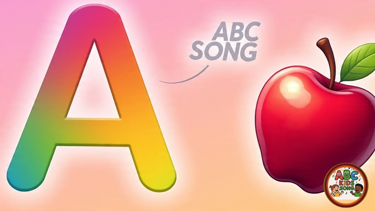 A for Apple B for Ball Baby ABC Educational Song Alphabet Learning ...