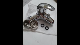 Diydiy更換大流量沐浴水龍頭更換防臭落水頭