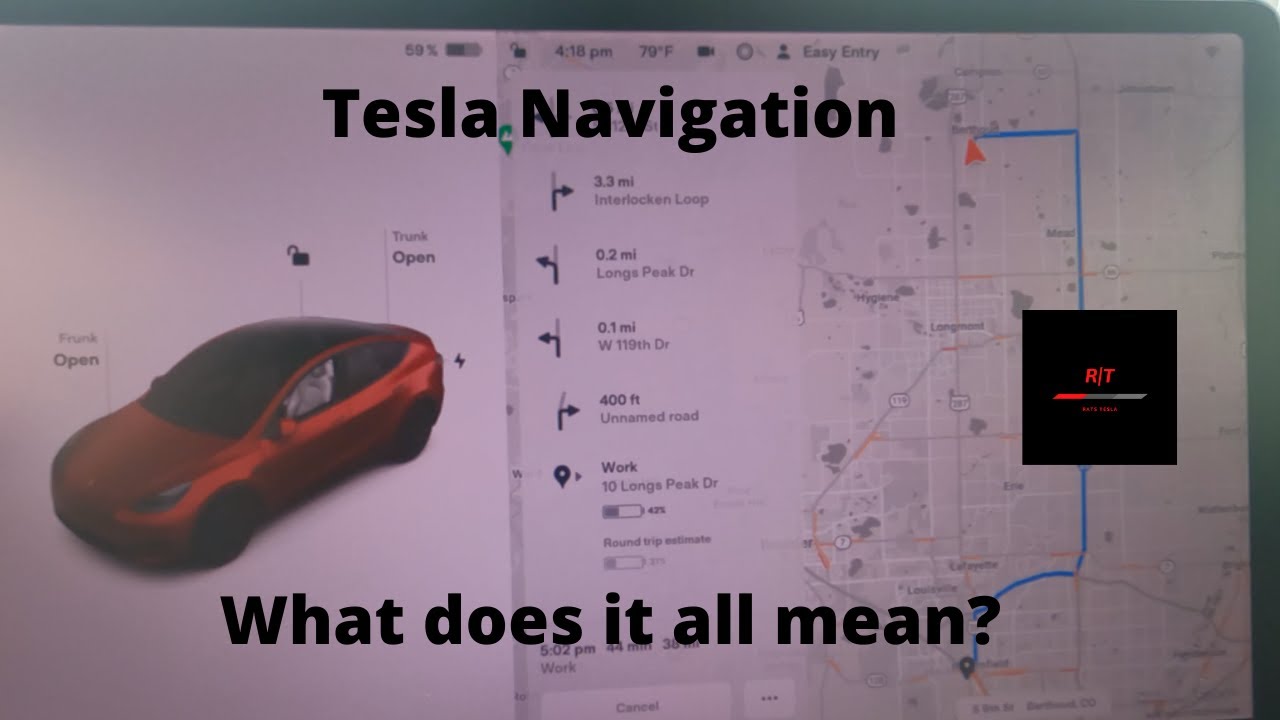 Tesla Navigation - the Ins and Outs for the Beginner! 