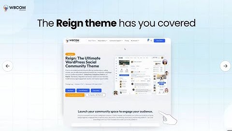 Why the Reign MultiVendor Marketplace Platform Theme Is The Best | Wbcom Designs