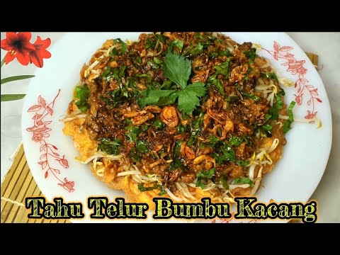 Resep TAHU TELUR BUMBU KACANG Khas Jawa Timur. Enak & Gampang Banget Bikinnya 👍