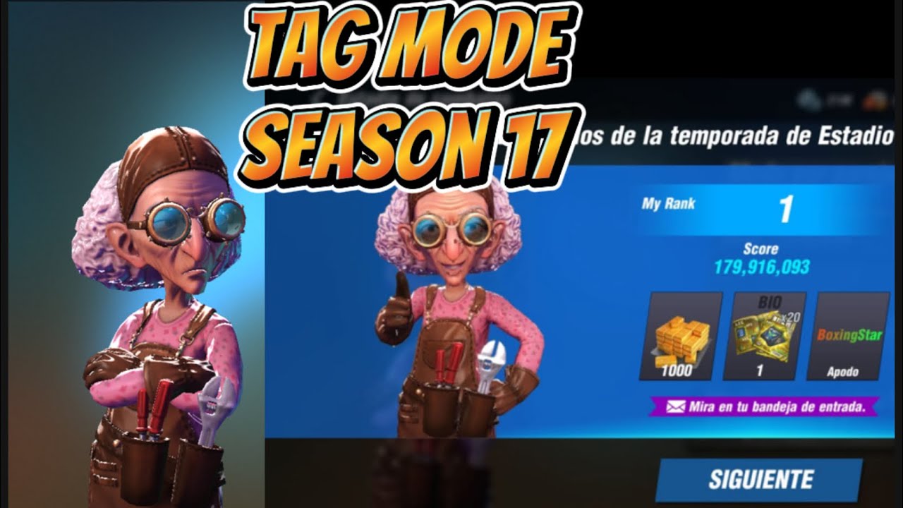 BoxingStar: Tag Mode-Season 17 - YouTube