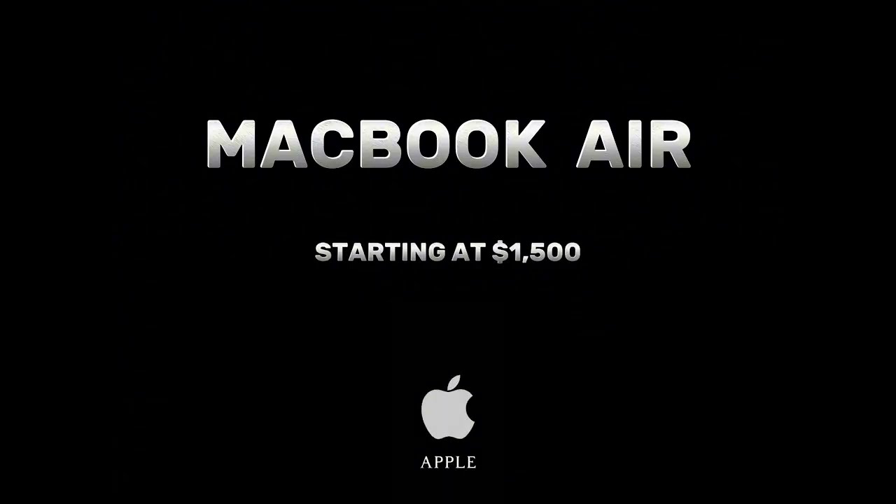 Macbook 3D product visualization