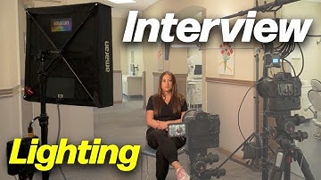 How to, Basic Interview Lighting | Amaran F22c - Pro Vlog 65