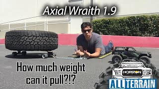 Horizon Hobby All Terrain Axial Wraith Pulling Test