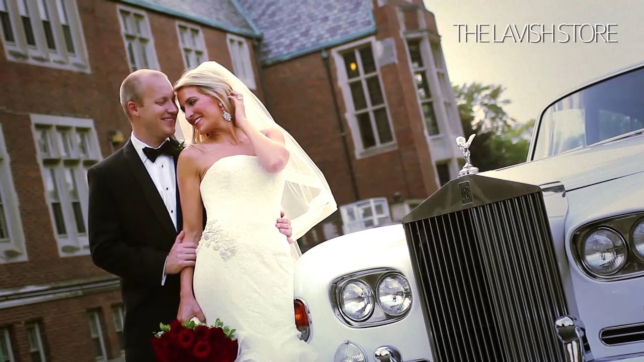 VINTAGE ROLLS ROYCE WEDDING AT THE LAVISH STORE YouTube