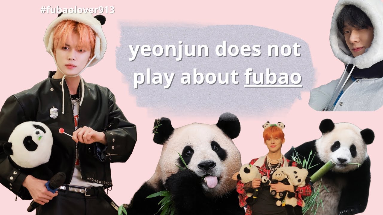 yeonjun does not play about fubao