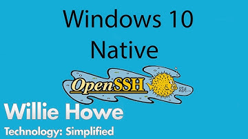 Windows 10 OpenSSH Client
