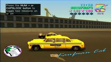 Grand Theft Auto Vice City  - Mission.#48 - Cabmageddon - Vice Cry Mods