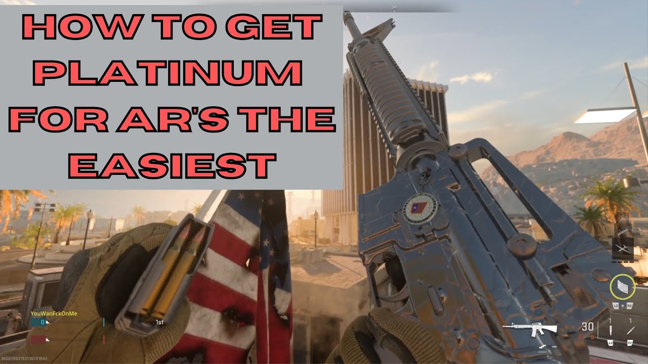 The QUICKEST and EASIEST way for you to get platinum on your AR's in
