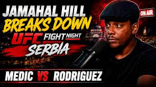 Jamahal Hill's UFC FIGHT NIGHT SERBIA BREAKDOWN: Medic vs Rodriguez!!!