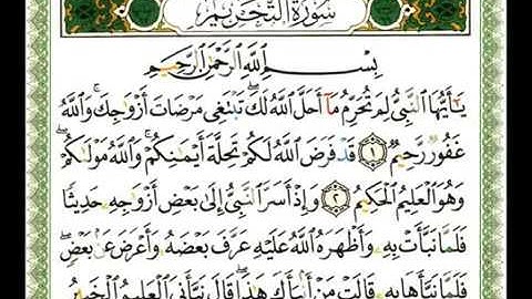 066   سورة التحريم  ناصر القطامي flv