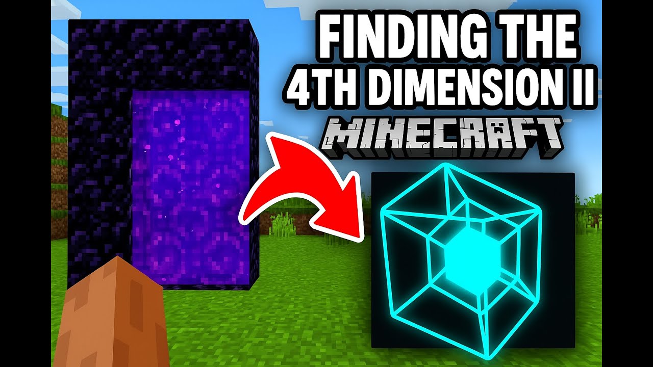 I FOUND THE 4TH DIMENSION IN MINECRAFT!(real) - YouTube