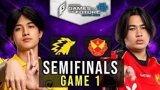 ONIC vs SRG 🔥 GAME 1 SEMIFINALS | GAME OF THE FUTURE MLBB 2026 screenshot 1
