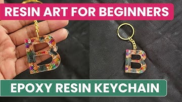 Resin Art for Beginners❤️ Keychain Making❤️ Resin Art for Beginners Step by Step😍 Resin Keychain