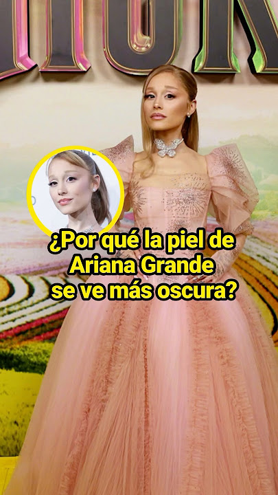 Why does Ariana Grande's skin look darker? #celebrity #ArianaGrande #CynthiaErivo