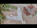 Kristal Kolye Yapımı.Christmas Easy to make beaded necklace with bicone and seed beads /DİY