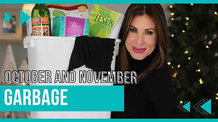 Recent Trash | A peek in my garbage! OCTOBER and N...