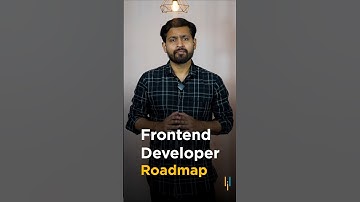 🔥Frontend Developer Roadmap in 60 Seconds! #shorts #simplilearn