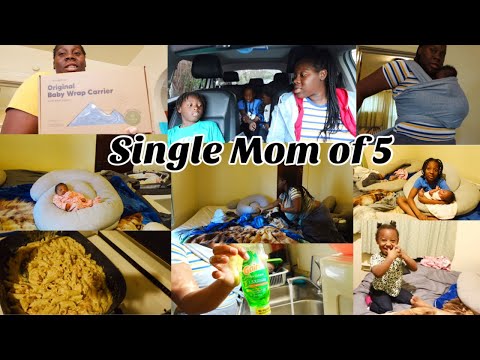 My First 24 hours with 5 Children |  Single Mom of 5 | IT GETS REAL |