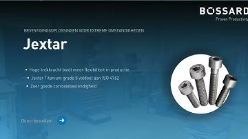 Jextar titanium voldoet aan ISO 4762