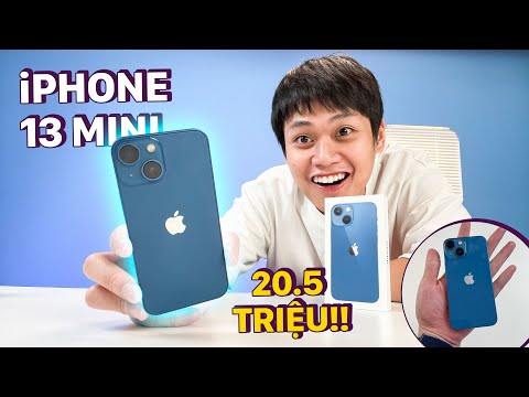 TRÊN TAY iPHONE 13 MINI: SIÊU NHỎ SIÊU MẠNH, GIÁ 20.5 TRIỆU