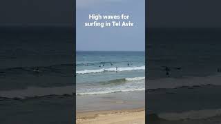 Surfing in Israel - watch the high waves of the beach in Tel Aviv screenshot 2