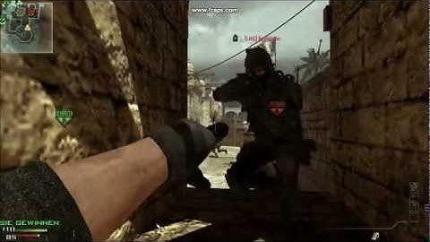 Call Of Duty Modern Warfare 3 - funny Throwing Knife (fail?!)