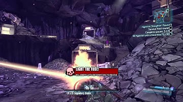 Borderlands 2 hyperion slaughter round 5 solo