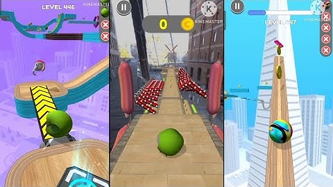 GOING BALLS LEVEL 446 ☔ NEW WORLD 🌍 Speedrun Gameplay 🪐 android game 🐎 iOS mobile game walkthrough