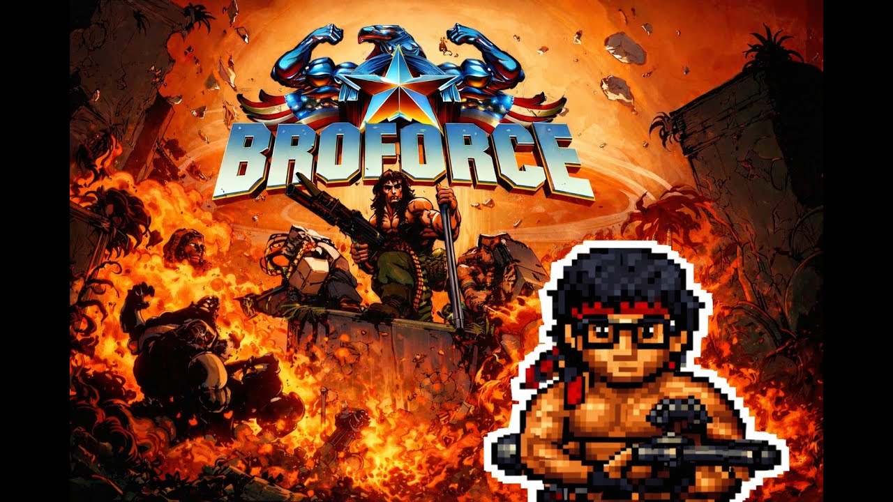 【BROFORCE　その1】SWITCH２初見プレイ