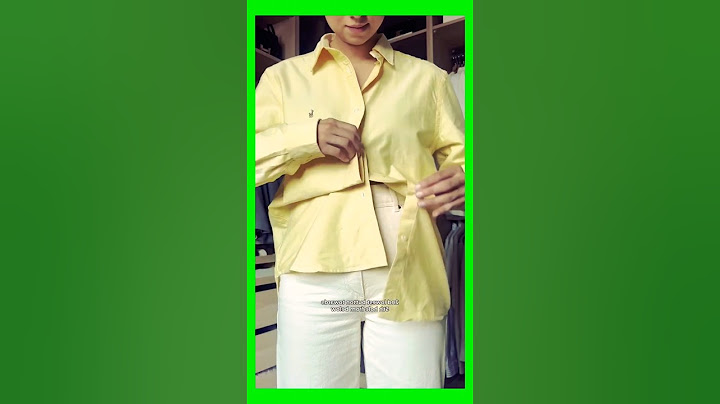 Perfect cropped shirt hack 💛 What do you think? Comment below#reels #youtubeshorts #trending