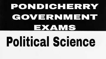 part_3 Political science MCQ #pondicherryldc #udc #class11