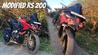 Heavily Modified Bajaj Pulsar Rs 200 | PS MotoTube