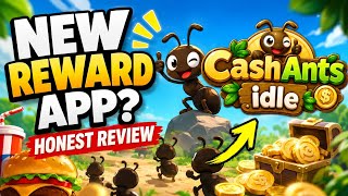 First try TESTING CASHOUT | CASH ANTS IDLE APP REVIEW...Worth it ba screenshot 3