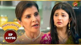 Kaveri ने दिया Abhira का साथ! | Ep.4795 | Highlights | Yeh Rishta Kya Kehlata Hai |Mon-Sun | 9:30 PM