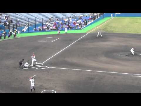 プロ野球　合同トライアウト２０１３　有馬 翔 vs 山本 大明