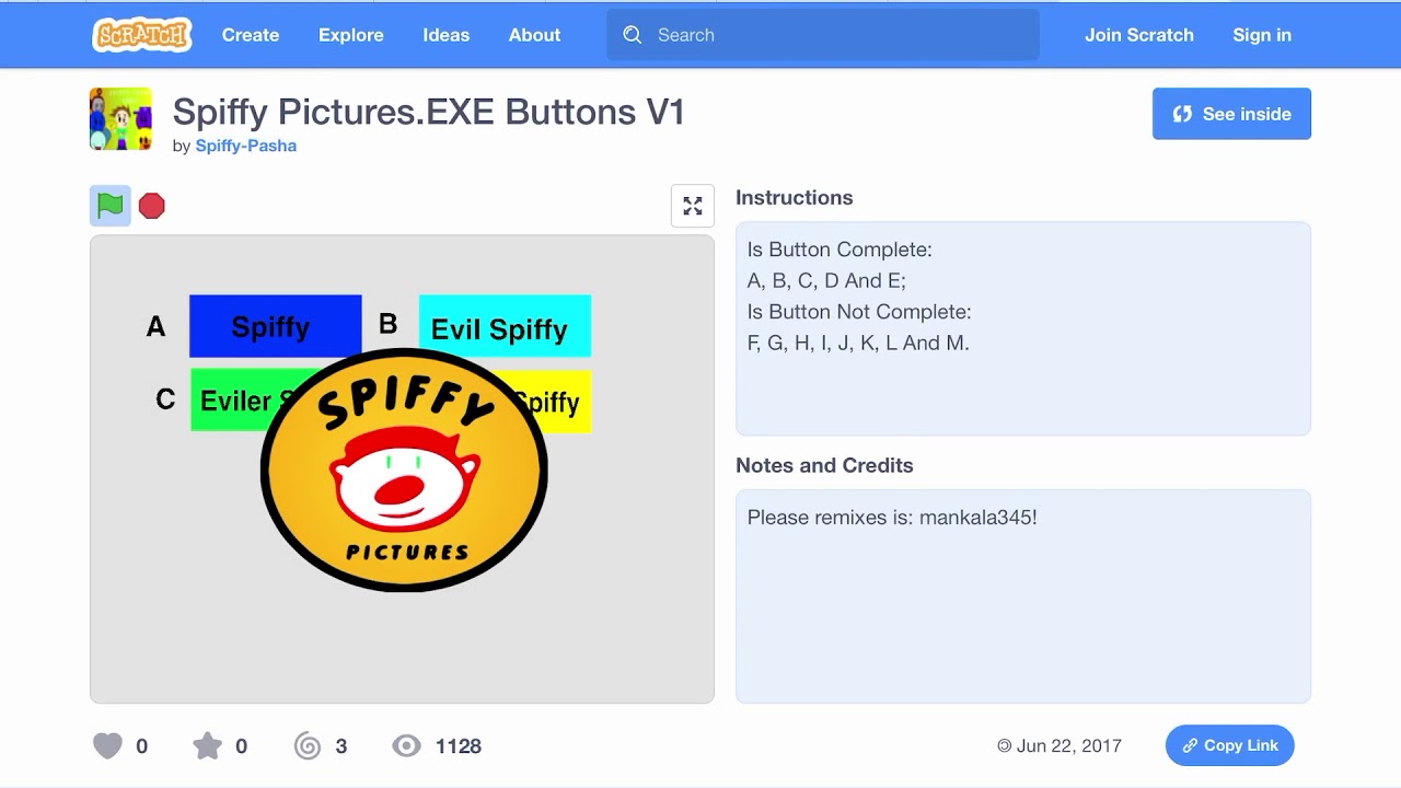 Spiffy Pictures.Exe Buttons v1 - YouTube