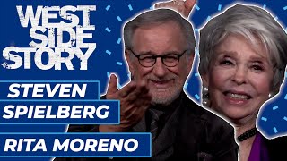 Steven Spielberg & Rita Moreno Reveal Emotional Moments Filming West Side Story