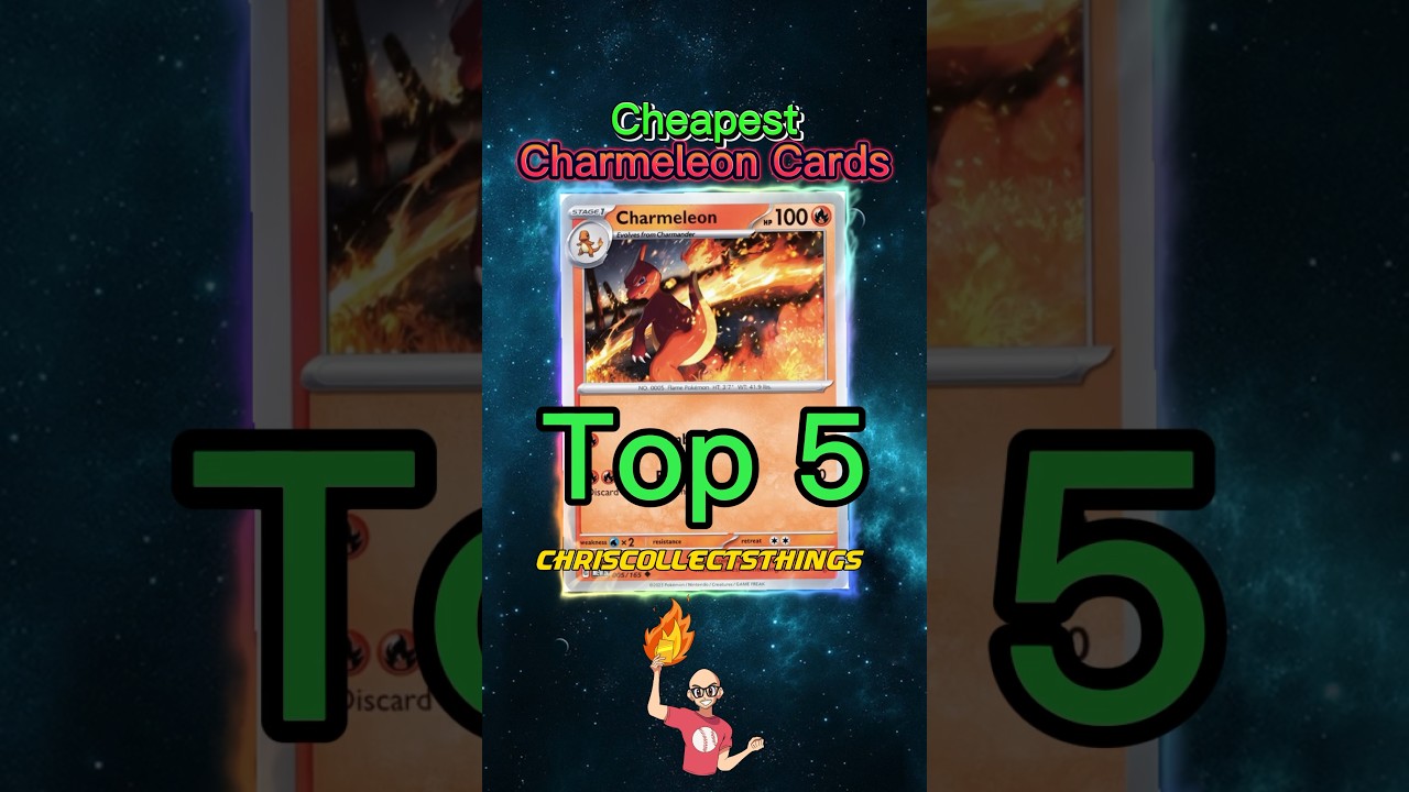 Top 5 CHEAPEST Charmeleon Cards 🔥 