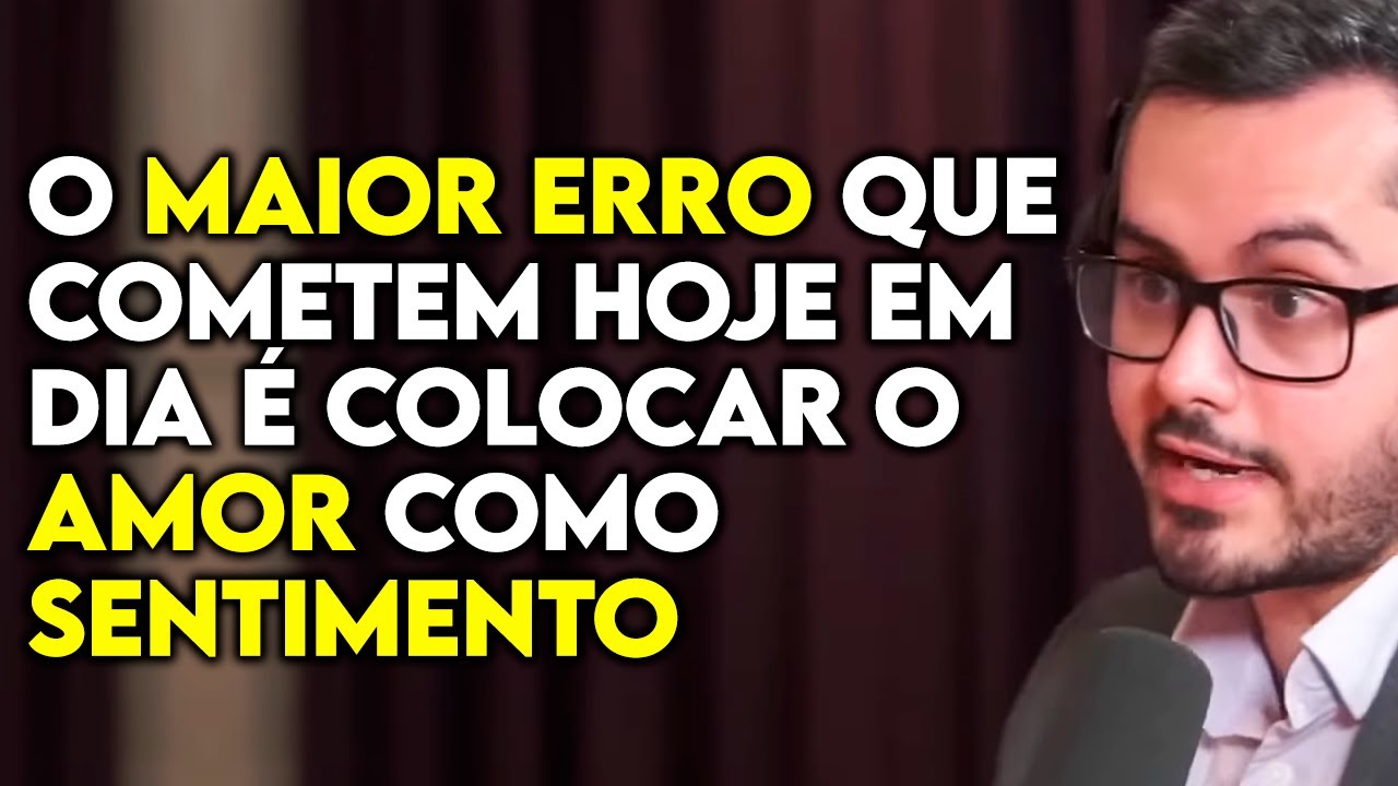 O QUE É O AMOR (PSICÓLOGO EXPLICA) | Lutz Podcast